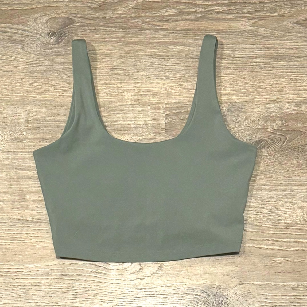 Spiritual Gangster Indie Dream Techo Eco Jersey Crop Agave Size MD
